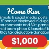 Homerun Sponsorship item
