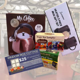 Window Box Cottage & Tea Basket item