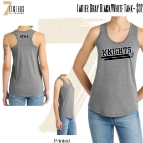 Ladies Grey/Black Tank item