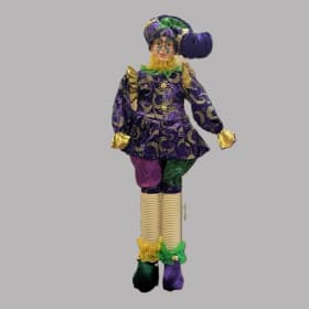 33" Mardi Gras Jester item