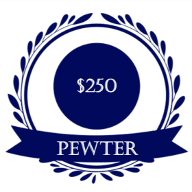 Pewter Sponsorship item