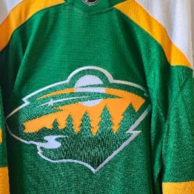 Quinn Hughes signed MN Wild Jersey item