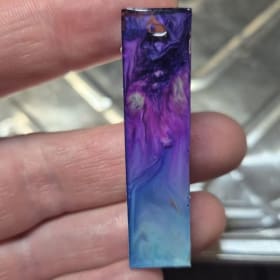 Resin Key Ring item