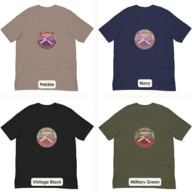 Adult T-Shirt - Climber in the Sunset item