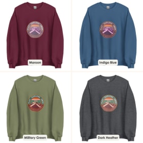 Adult Sweatshirt - Climber in the Sunset item