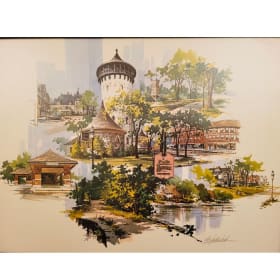 5. Al Hollenbeck signed lithograph item