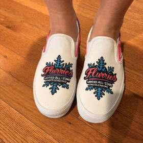Custom Flurries Vans adult item