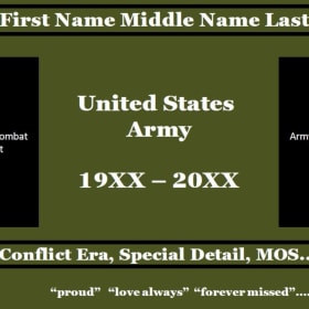 Army item