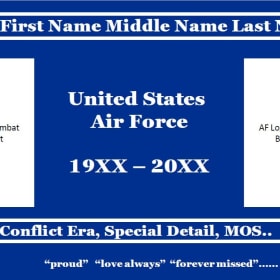 Air Force item