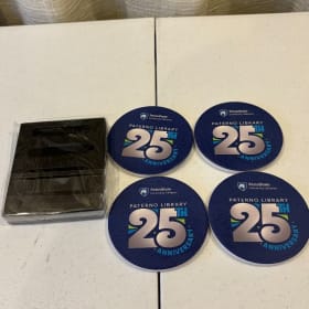 Penn State Libraries Paterno 25th Anniversary Coasters item
