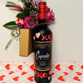 Valentine Wine Bottle Gift - Red Blend item
