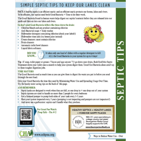 Septic Tips Poster item