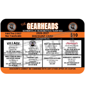 Gearheads Discount Card item