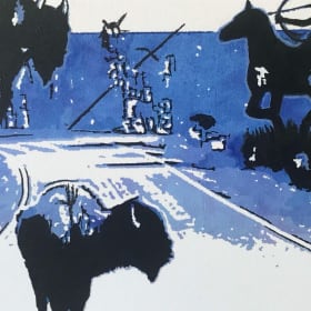 “Journey of the Buffalo” Artwork & Signed Book Collection item