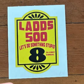 Eighth First Annual Logo Sticker item