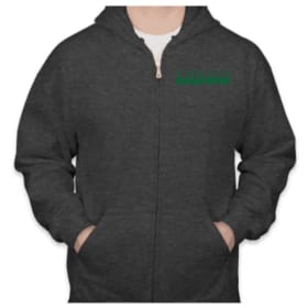 Adult 2XL - Zip Hoodie (Gray) item