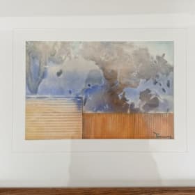 Timmas The Fenced Garden Watercolor item
