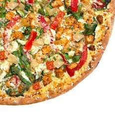 10" Thin Crust Garlic Chicken item