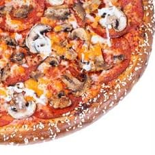 10" Thin Crust Pepperoni & Mushroom item