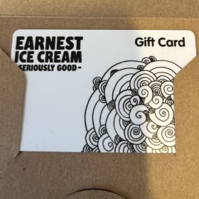 $25 Gift Card to Earnest Ice Cream item