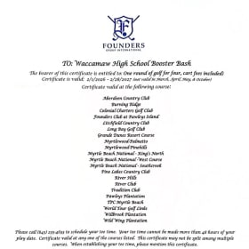 Round Of Golf For 4 including Cart Fees item