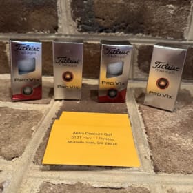 Titleist Golf Balls And $100 Gift Card From Akers Golf item