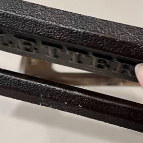 Vintage letter plate item