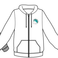 Zip Up Hoodie Sweatshirt item