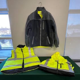 Bomber Jacket, Vest, and Sweatshirt item