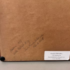 "Wells College Building" framed print by J.J. Lankes item