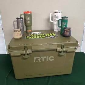 RTIC Cooler with Tumblers item