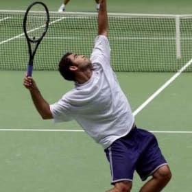 Pete Sampras Autographed Racquet item