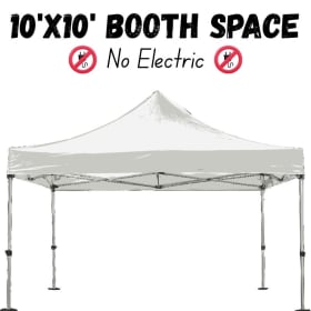 NO ELECTRIC Booth Space 10'x10' item