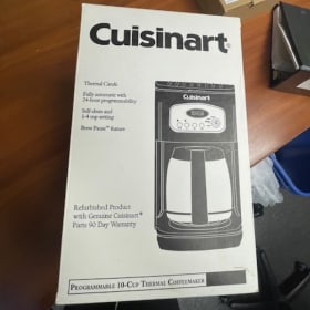 Cuisinart Coffee Maker item