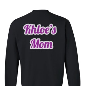 Flurries Crew Neck - purple name item