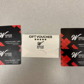 Wood Side Golf Course Green Fee Pass for Four item