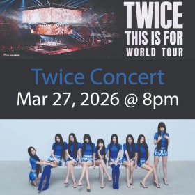 3/27 Twice Concert - 2 Skybox tickets item