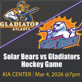 Solar Bears vs Gladiators Hockey Game (Set of 4 tickets) #1 item