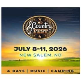 North Dakota Country Fest Tickets item