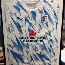 Barrow AFC Multi-Signed Framed Shirt item
