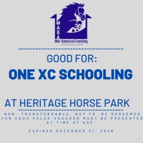 MAEA XC Schooling at Heritage Horse Park- Olathe, KS item