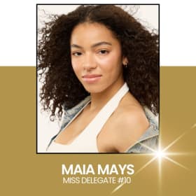 Miss Delegate #10 Maia Mays item