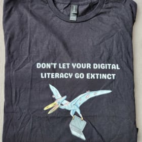 T-shirt 2 - Don't Let Your Digital Literacy Go Extinct item