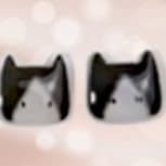 Boucles d'oreilles chat item