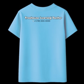 1 PC T-SHIRT - LIGHT BLUE 3T item