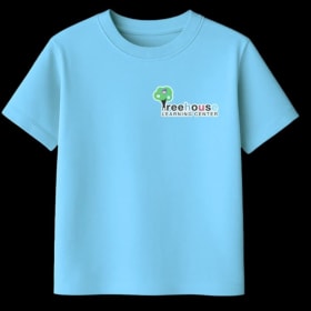 1 PC T-SHIRT - LIGHT BLUE 5-6 YEARS OLD item
