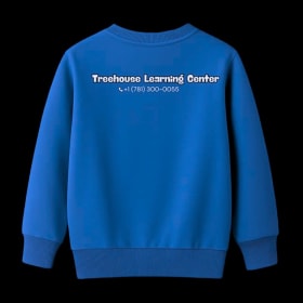 1 PC SWEATSHIRT - ROYAL BLUE 3T item