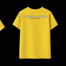 AFTER SCHOOL TSHIRT - YELLOW SMALL item