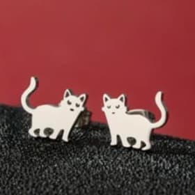 Chat en acier inoxydable item