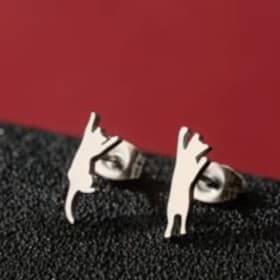 Chat en acier inoxydable item